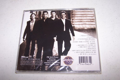 Il Divo - Il Divo (CD, 2005, Columbia) Brand New Sealed - Picture 2 of 2