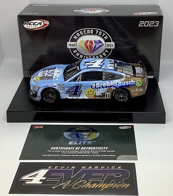 2023 1/24 #29 Kevin Harvick   Busch Light Dirt   ELITE Foil  Mustang 1 of 184