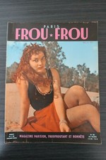 1950s Paris FROU FROU - revue n°25 - PIN UP