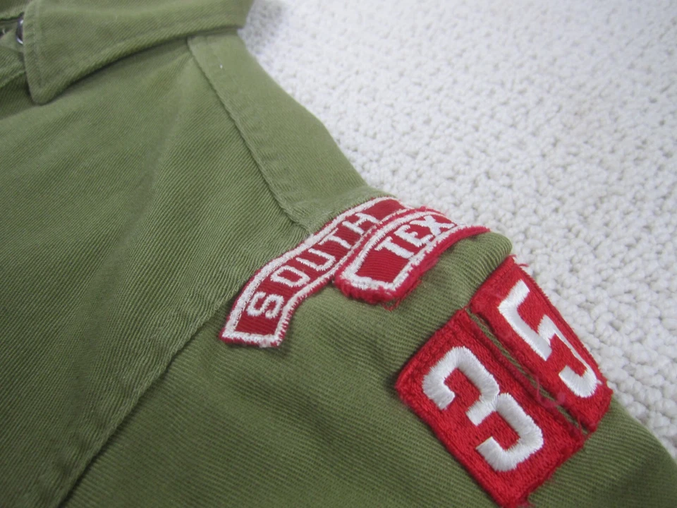 Boy Scouts of America Shirt & Pants Kids Large Green Sanforized 1970's 24'' Wst - Image 3 of 4