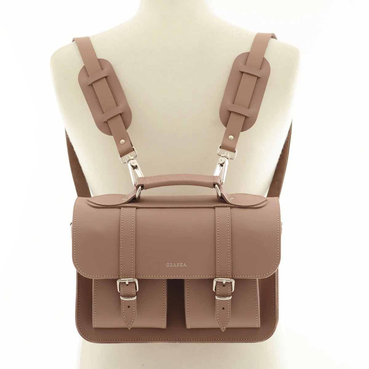 GRAFEA bag/backpack MIDI willow brown new | eBay