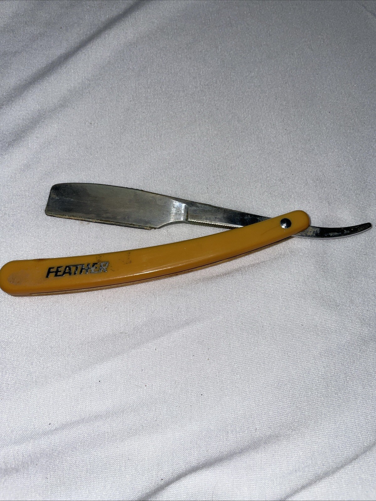 Feather Professional Stainless Steel Straight Edge Razor