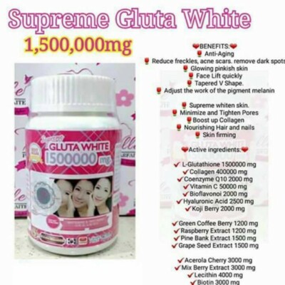 4000mg glutathione Glutax 4000gs Gluathione Capsules, Packaging