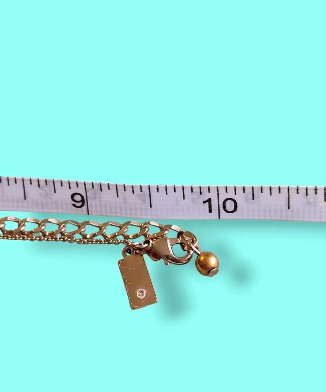 Signed Kate Spade NY Pink Enamel She's Picture Perfect Necklace 20in Gold Tone thumbnail 5