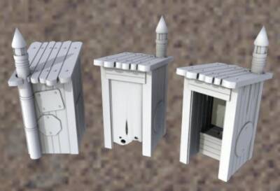 Back House - Oasis in the Sea of Dirt - Atom Punk - Starfinder - Cyberpunk - Sci