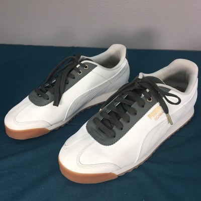 puma roma olive