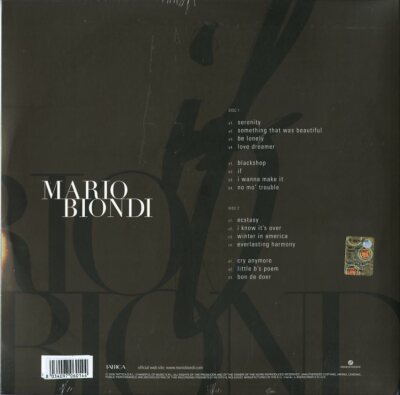 MARIO BIONDI IF DOPPIO VINILE LP NUMERATO NUOVO SIGILLATO | eBay