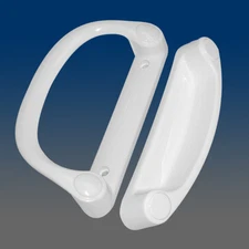 Patio Door Handle Set-WHITE Replacement PD1510WHITE