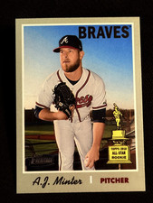 2019 Topps Heritage GOLD CUP ROOKIE A.J. Minter item 1