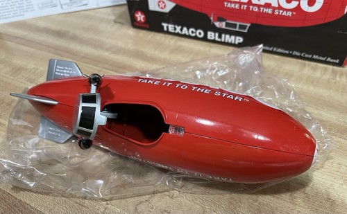 Texaco 2 Blimp Coin Banks by Liberty Classics Inc for Spec Cast R&B Collectibles - Picture 16 of 18
