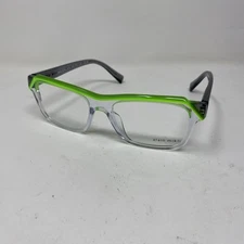 ALAIN MIKLI EYEWEAR A03150 002 55-18-145 GREEN GRAY FLEX HINGE EYEGLASSES 292B