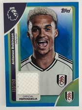 Antonee Robinson 2025-26 Topps Premier League RE-AR Blue Relic Patch /150 Fulham