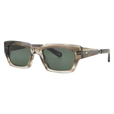 Mr. Leight MAVERICK S Semi-Flat Pure G15 Rectangular Unisex Sunglasses ML2037