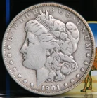 1901 Morgan Silver Dollar