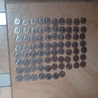 complete 1965-2004 Roosevelt dimes 77 coins, 2 dime tubes — photo 2