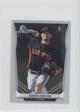 2014 Bowman Chrome Minis Chris Heston #79 0w8