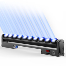 250W 10LED RGBW Stage Moving Head Beam Lighting DMX Disco Party Club Bar Light