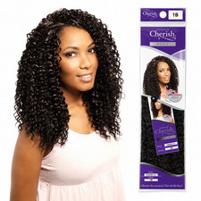 CHERISH SYNTHETIC FUTURA LONG CURLY HAIR EXTENSION WEAVE - LURING 14 INCHES