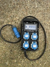 16A Portable Power Distribution Board With RCD + MCBs 230v - 16.1.H6.2 - 4 Input