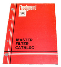 1969 Fleetguard Master Filter Catalog 967025-E