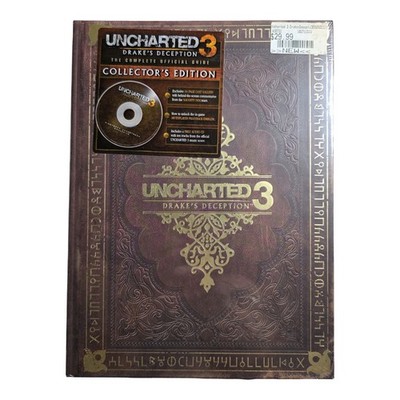 Uncharted 3 SEALED Drake's Deception Complete Official Guide Collector's Edition