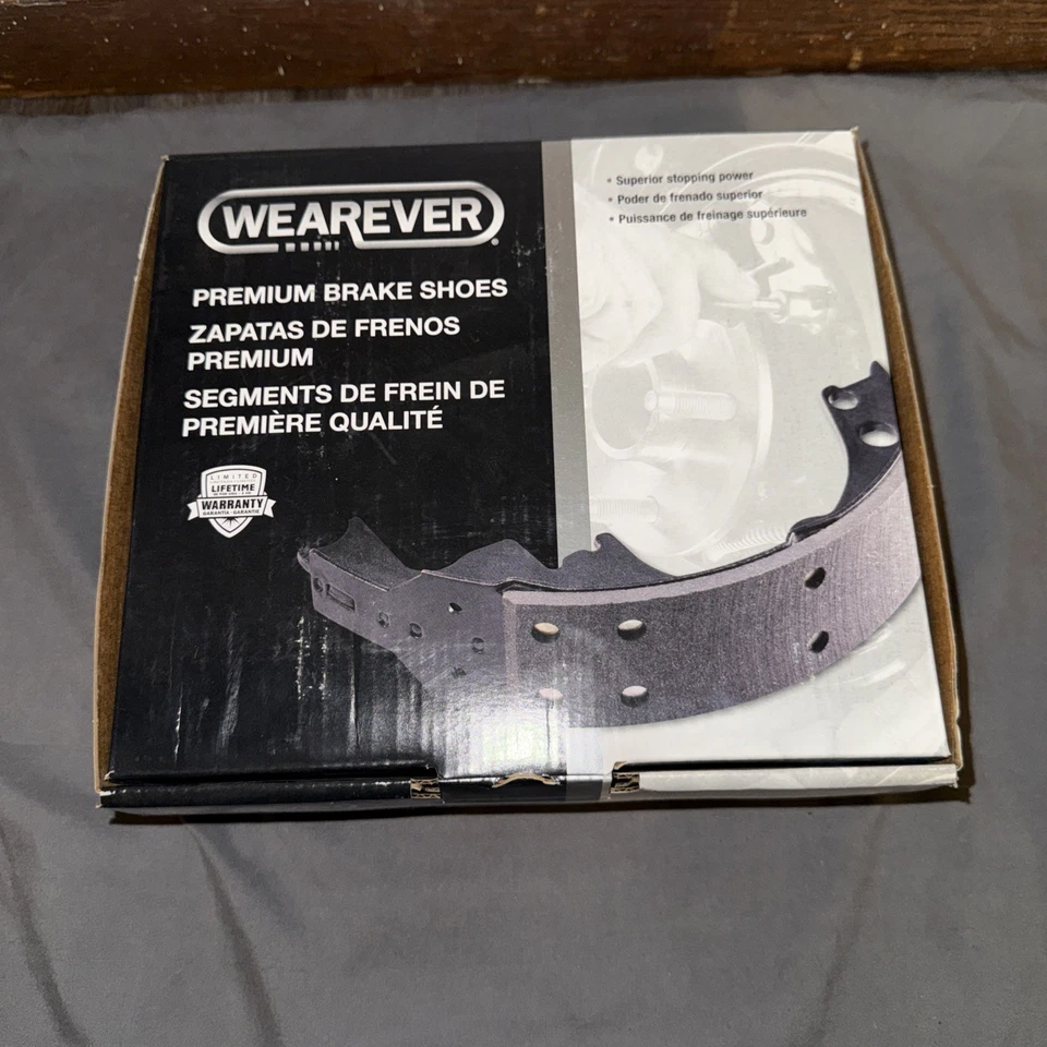 Zapatillas de freno Rr nuevas Carquest Wearever S600 1986-1995 Suzuki Samurai Foto 2 de 4