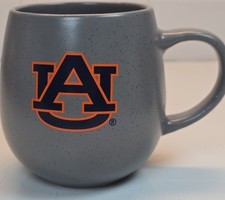 Auburn University Mug Coffee NCAA Large Gray Speckled 18oz Ceramic Glory Haus