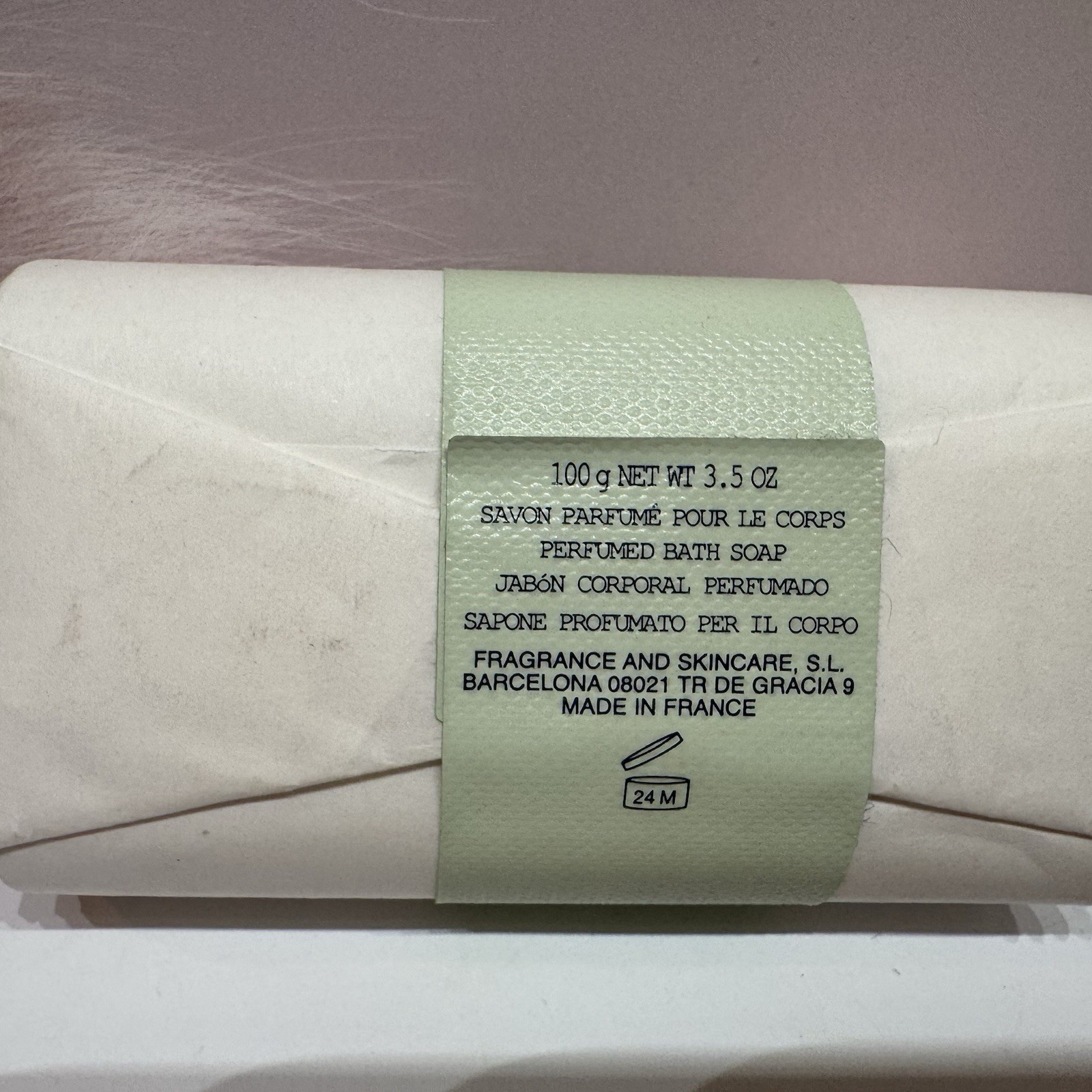 NEW Sealed Prada Milano InfusionD'Homme Bath Bar Soap RARE3.59z 100g RARE thumbnail 3