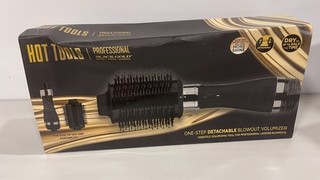 HOT TOOLS Professional Black Gold Charcoal Titanium Micro One step Blowout Brush