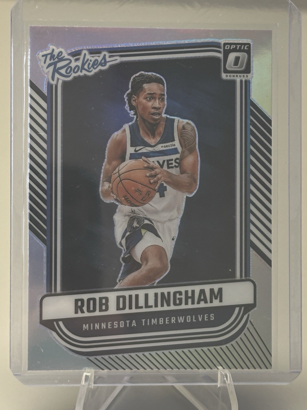 2024-25 Donruss Optic ROB DILLINGHAM #5 The Rookies Silver HOLO Prizm RC
