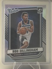 2024-25 Donruss Optic ROB DILLINGHAM #5 The Rookies Silver HOLO Prizm RC