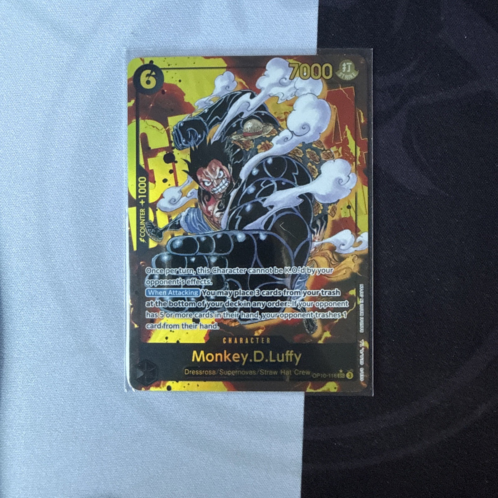 Monkey.d.luffy OP10-118 sec alt art