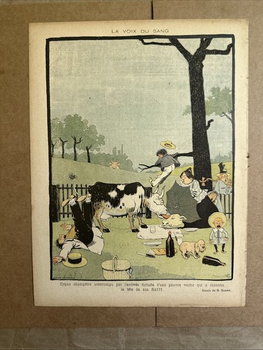 Le Rire Journal Humoristique French Magazine August 7, 1897 - Picture 4 of 4