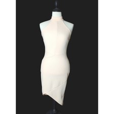 Light Pink Asymmetrical Halter Dress Size M