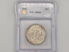 1944 Walking Liberty Half Dollar 50c ICG MS64