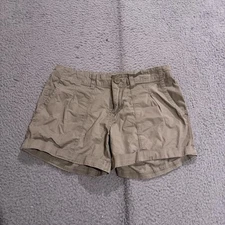 Mountain Hardwear Shorts Womens 4 Beige Ripstop Hiking Climbing Outdoors