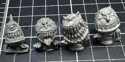 Warhammer Fantasy Orcs & Goblins Classic Cave Squigs x4 Metal OOP