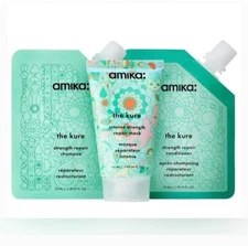 2 Amika Beauty Insider Sets The Kure Shampoo, Conditioner,  Mask NIB! FREE SHIP!