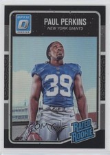 2016 Donruss Optic Rated Rookie Black 21/25 Paul Perkins #189 1u6