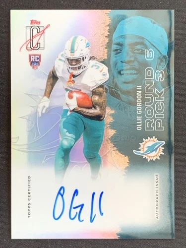 2025 Topps Signature Ollie Gordon II Rookie Class Autographs (RAW)