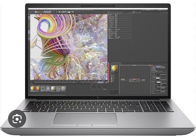 HP ZBook Fury 16 G9-16'' Core i7-12850HX-32GB-512GB SSD-RTXA4500-Deutsch-Wie neu.