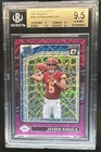 2024 Panini Donruss Optic Jayden Daniels Pink Velocity Rated Rookie #/80 BGS 9.5