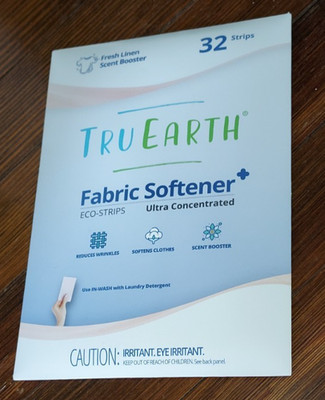 Tru Earth Eco-Strips Fresh Linen Fabric Softener+ Phosphate free, cruelty free