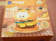 Pantasy The Garfield Movie Garfield Hamburger Buildable Brick Block Set 86805