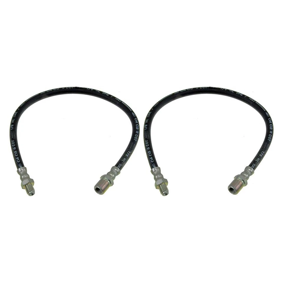 2x Kit de manguera de freno hidráulico delantera para International Harvester 1200D 1970 5,0 L Foto 2 de 4