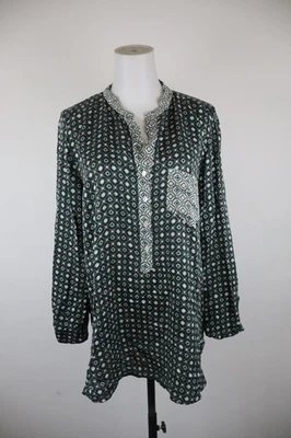 Marella T-Shirt Femme Vintage à Manches Longues Multicolore XL Logo Strass - Photo 1/4