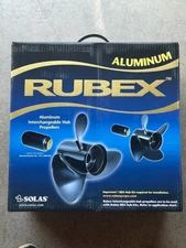 Solas Prop 4-Blade Aluminum Propeller E series Rubex 4 #9513-145-17 Brand New
