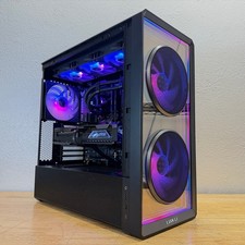 RGB Gaming PC, AMD Ryzen 7 9800X3D, 32gb DDR5, 2TB SSD, Win 11, You Choose GPU