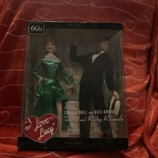 I Love Lucy Lucille Ball Desi Arnaz 60th Anniversary Doll Set Television