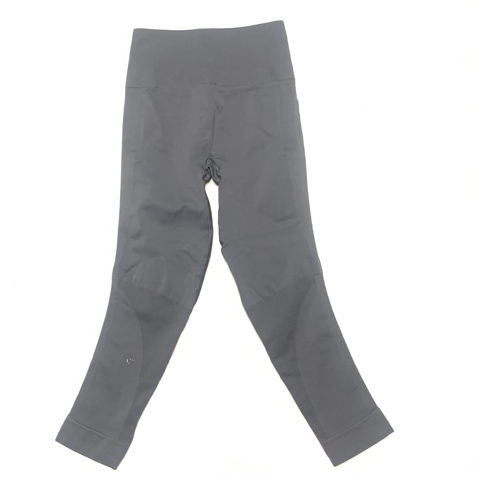 Lululemon Zone In Crop Seamless Leggings Gray 4 Gem